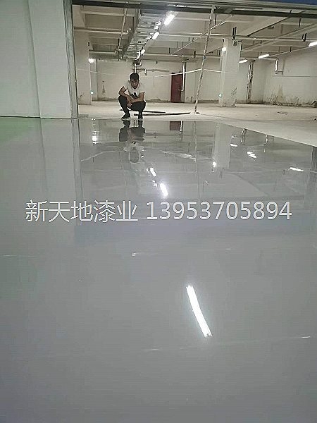 地坪漆施工工藝流程和方法介紹！